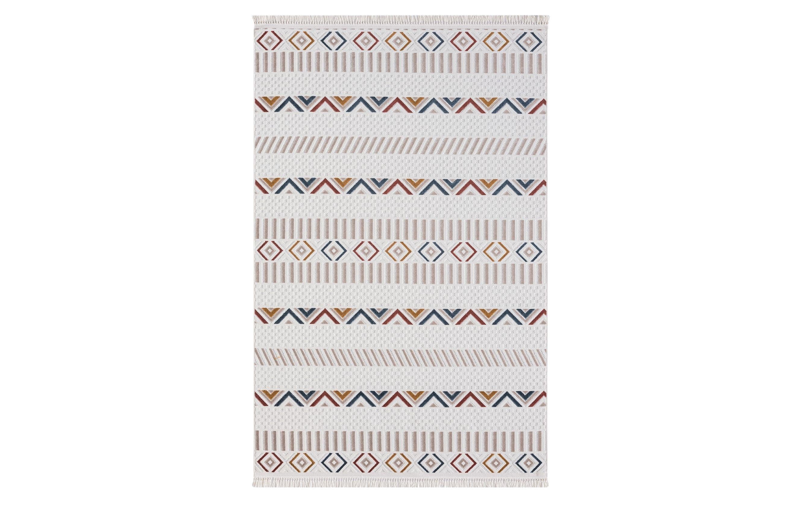 Conceptum Hypnose Teppich Sosa 9003 100% Polypropylen, 100 x 200 cm, H:5mm
