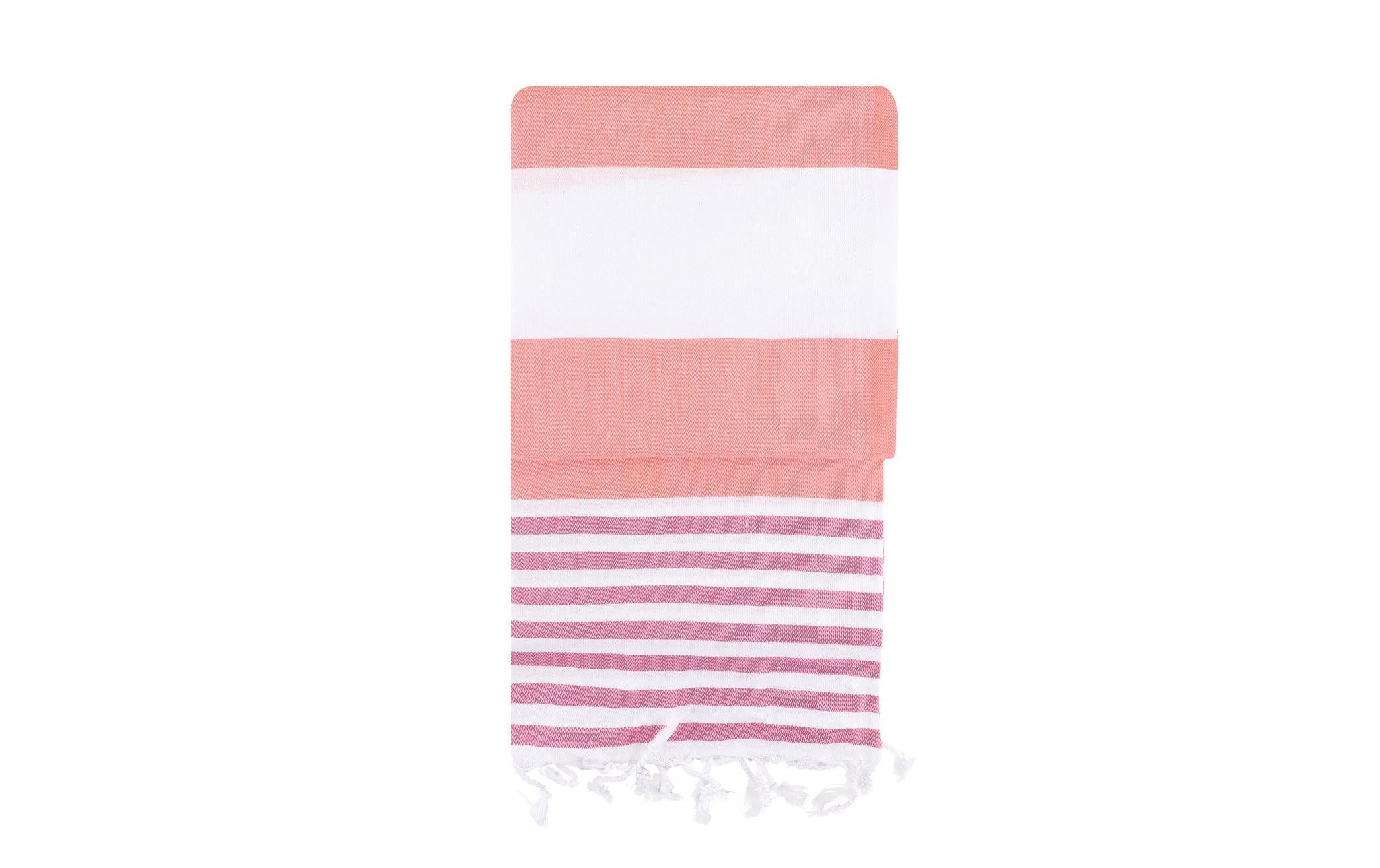 Foutastic Strandtuch Sultan Fuchsia 100% Baumwolle, 155 gr/m², 100 x180 cm