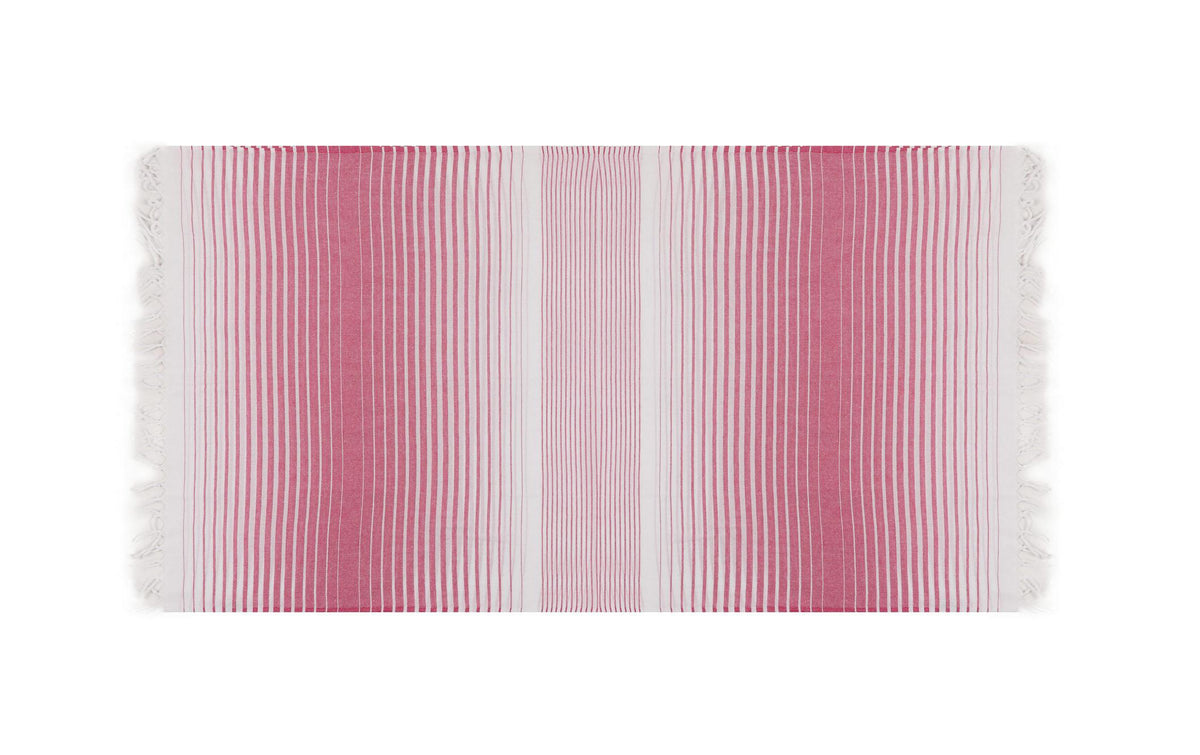 Foutastic Strandtuch Golge Fuchsia 100% Baumwolle, 114 gr/m², 90 x180 cm