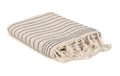 Foutastic Strandtuch Capri Black 100% Baumwolle, 222 gr/m², 90 x185 cm