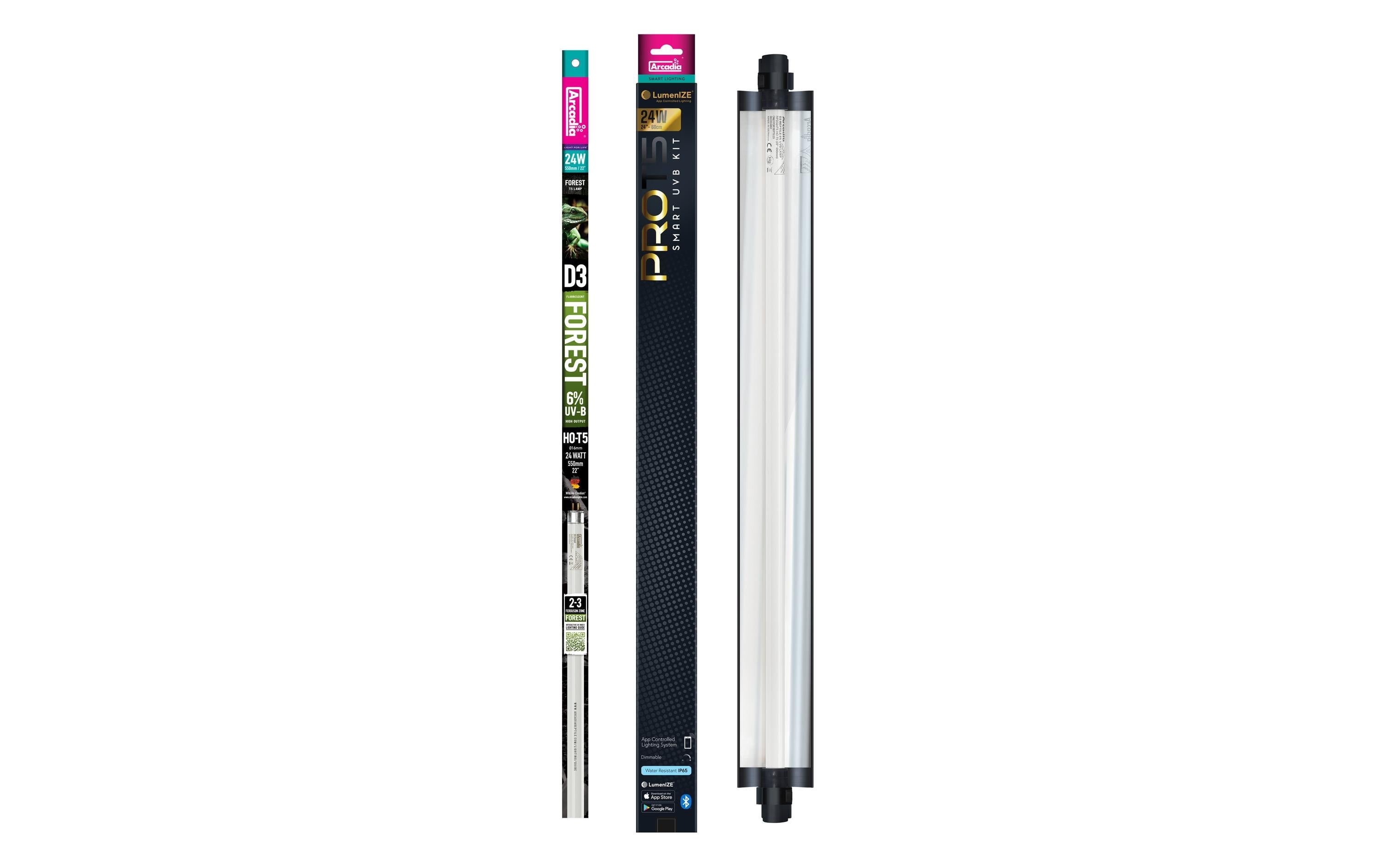 Arcadia Lumenize Pro T5 D3 6% UVB, 24 Watt