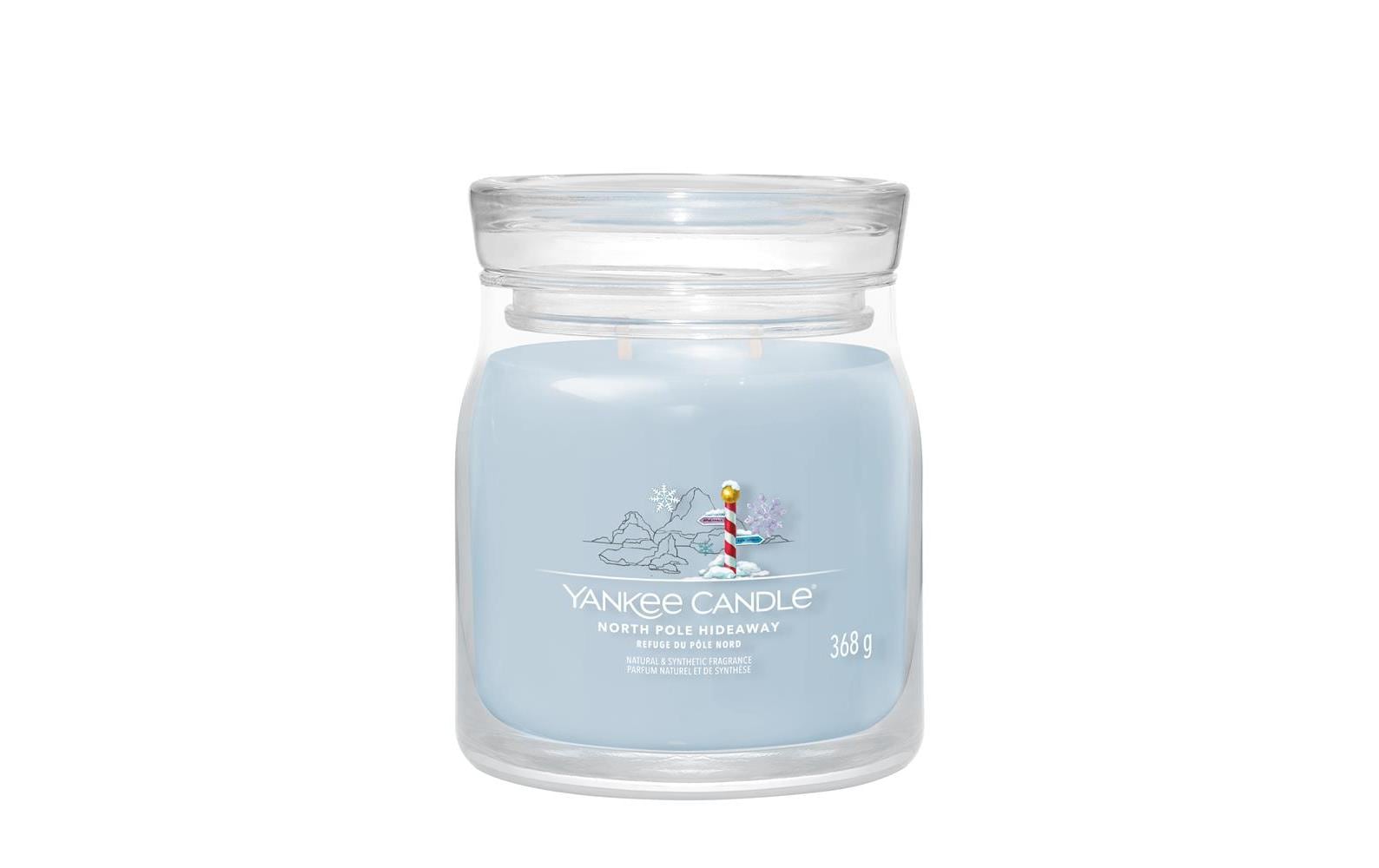 Yankee Candle North Pole Hideaway Signature Medium Jar