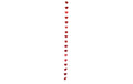 Dekomat Herzgirlande, Rot 460 cm, Herz 5 cm, Papier