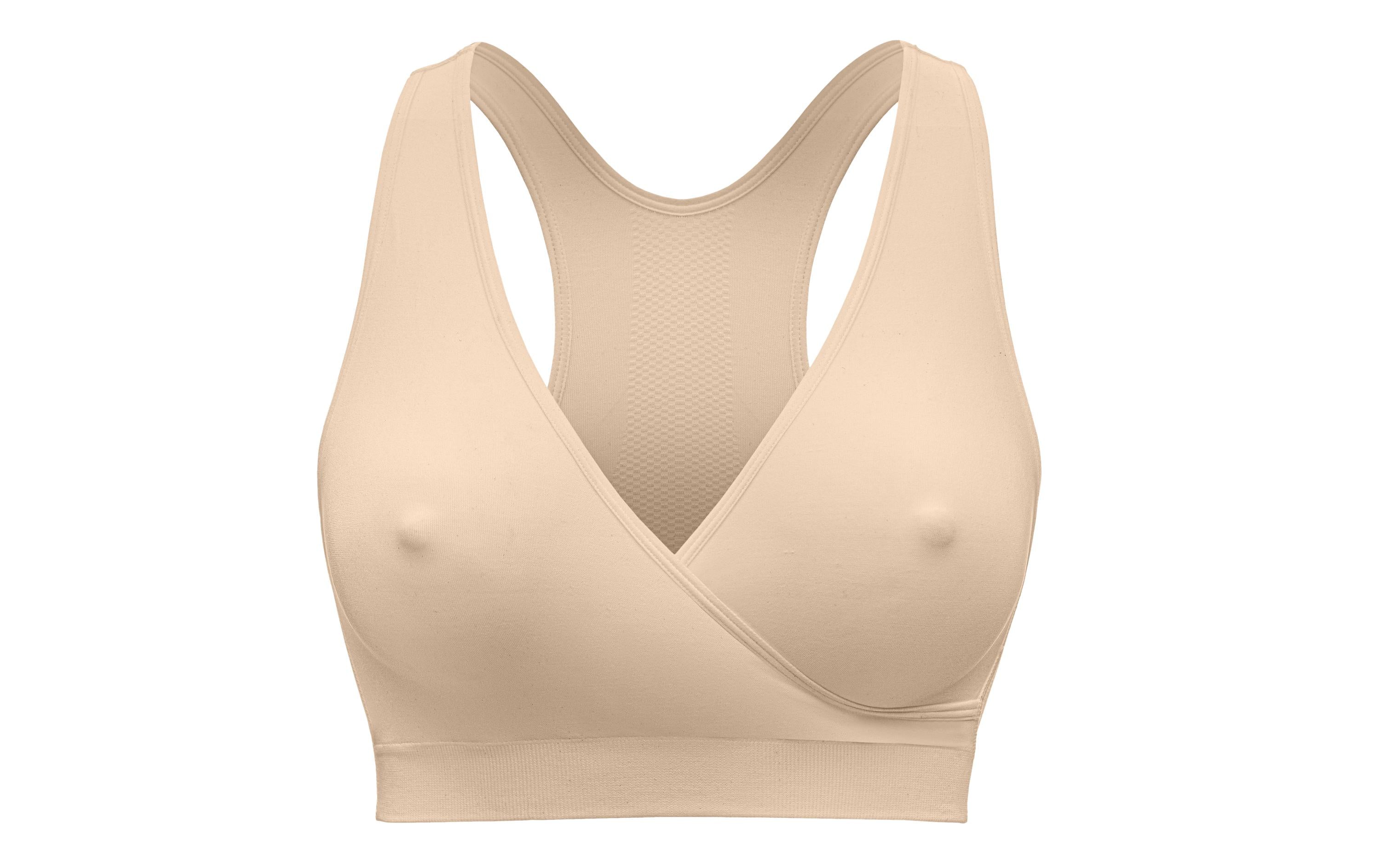 Medela Keep Cool Still- und Schlaf-BH Beige, Gr. L