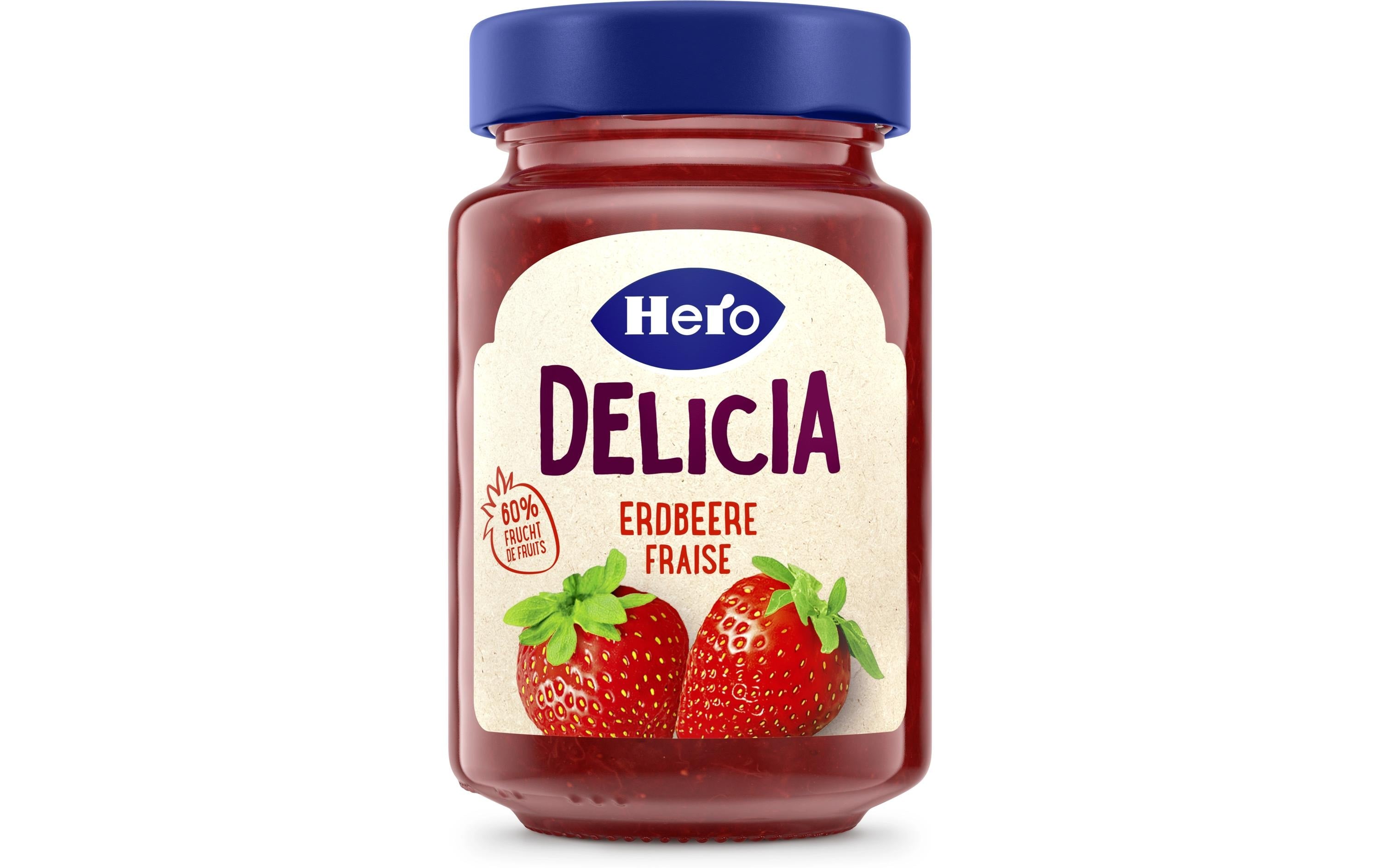 Hero Delicia Original Erdbeerkonfitüre Glas 290g