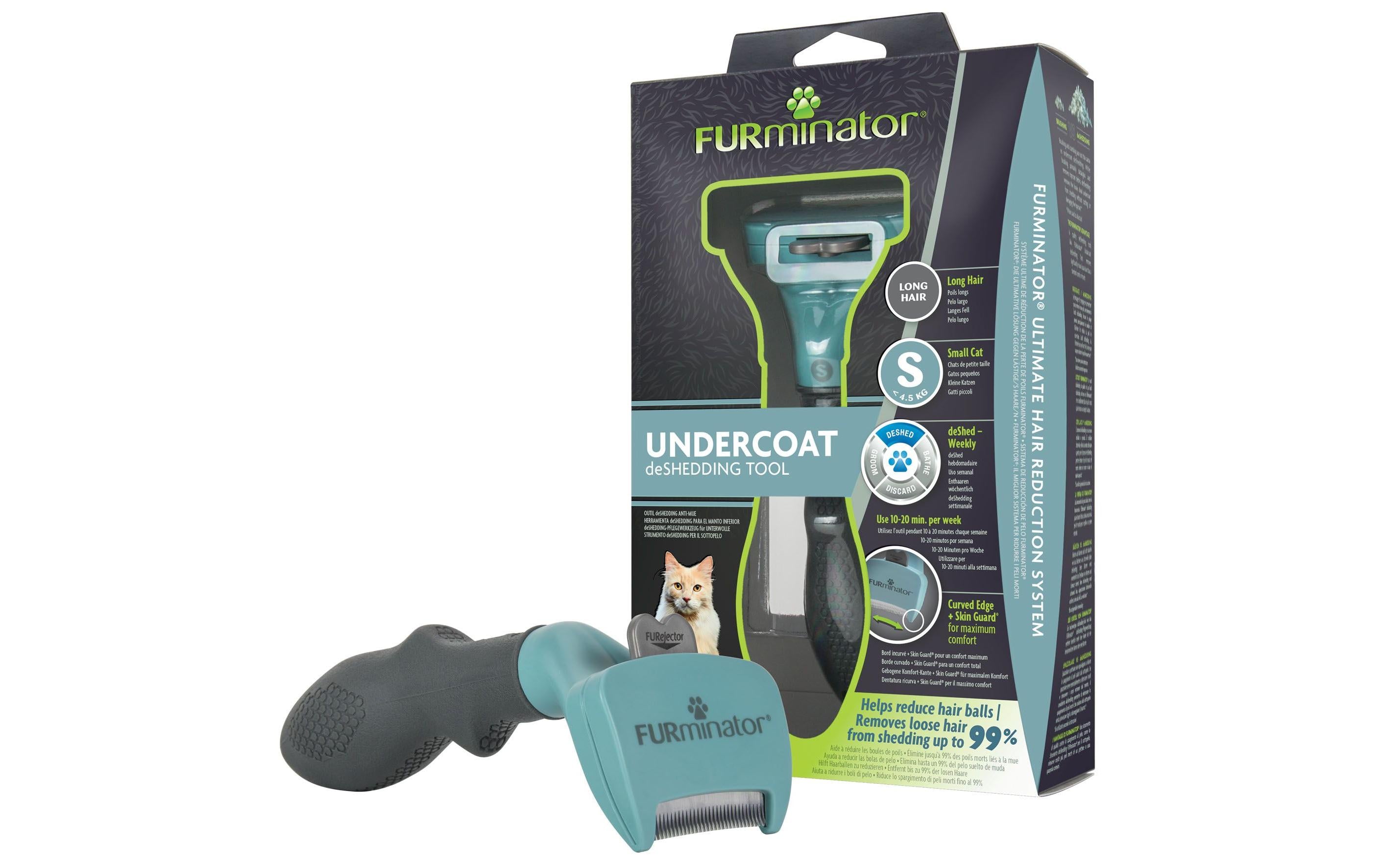 Furminator Katze deShedding S Langhaar 4.5cm