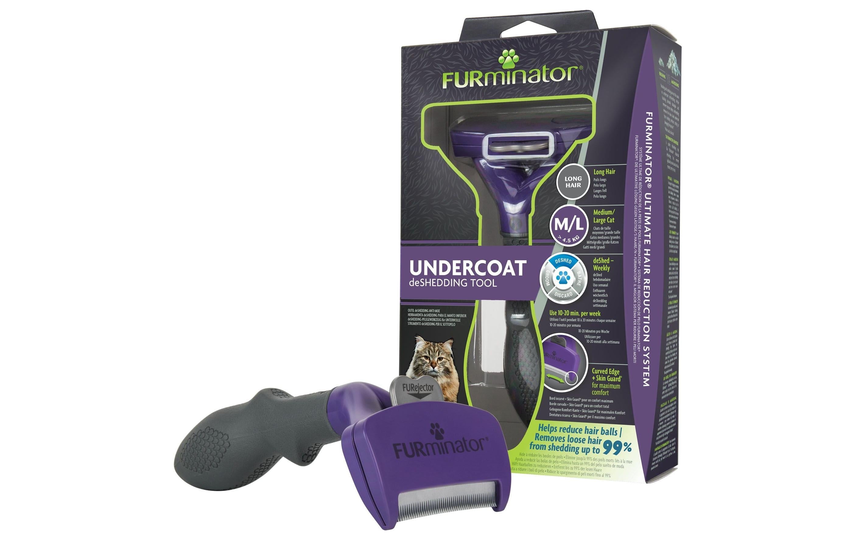Furminator Katze deShedding L Langhaar 6.7cm