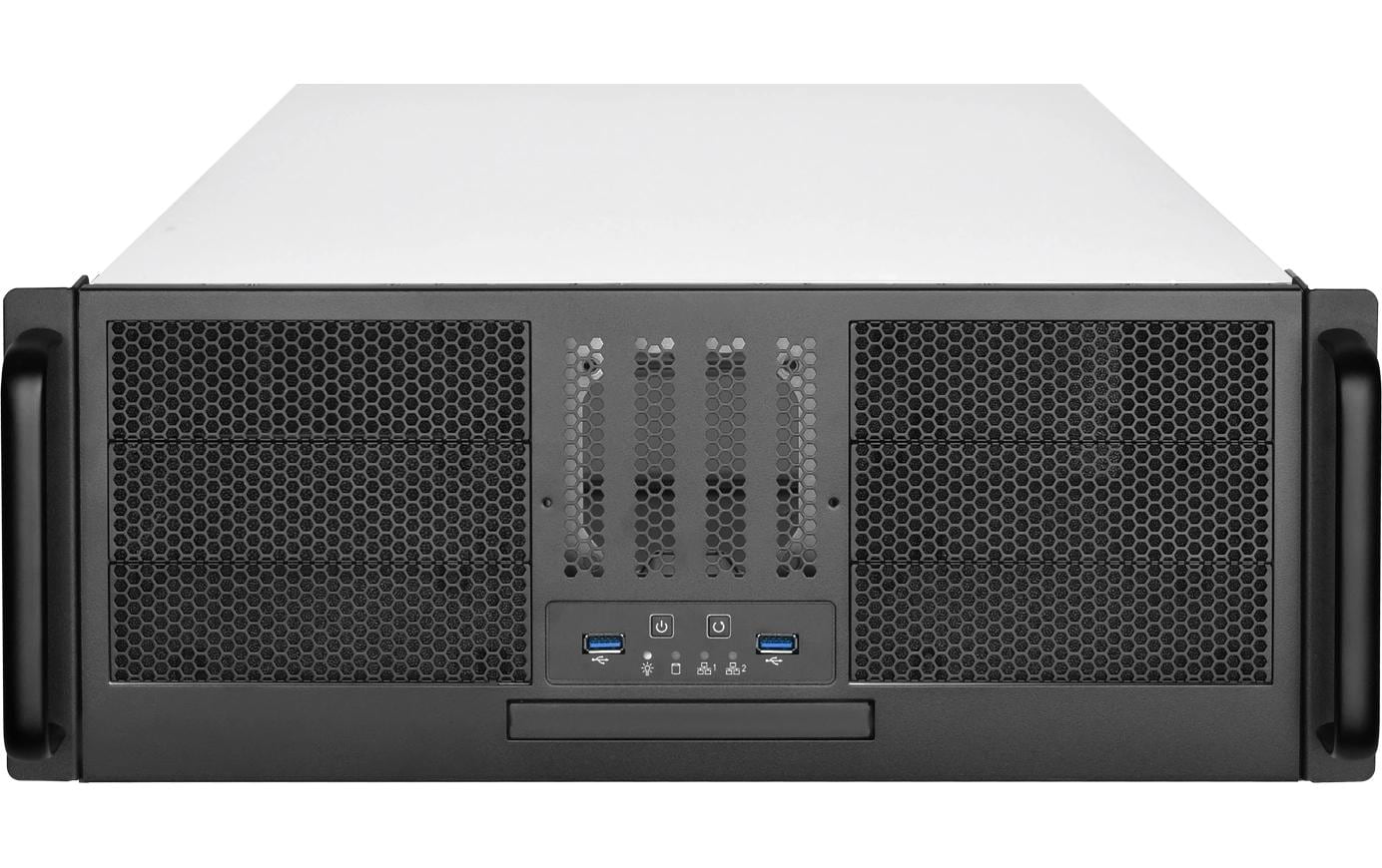 Silverstone SST-RM41-506 Servergeh. 4HE, PS2 (ATX), 6x 5.5", 4x 2.5", 2x 2.5"