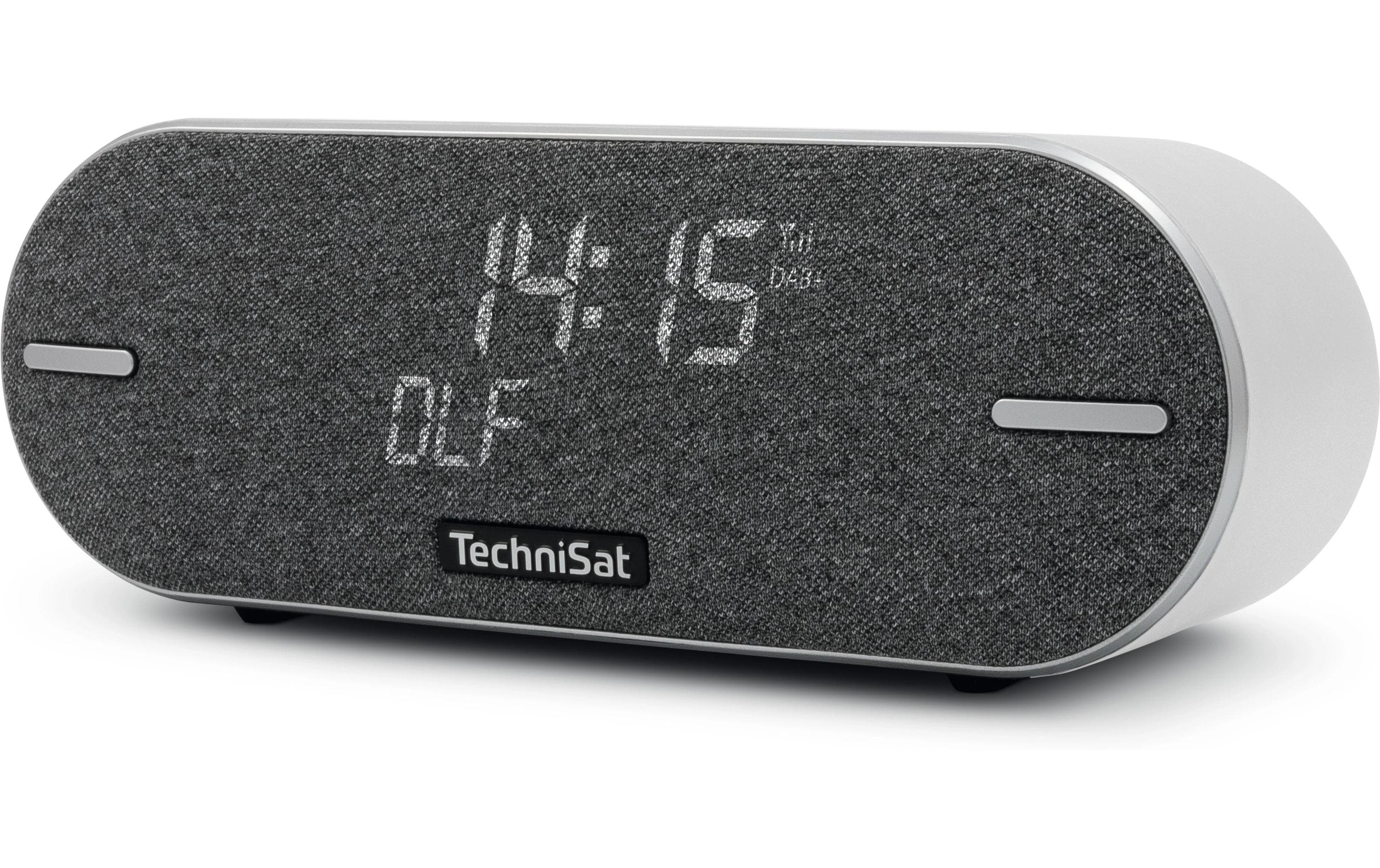 TechniSat DigitRadio BT 2, Portable Speaker Weiss, DAB+, bis 20h Akku, Display