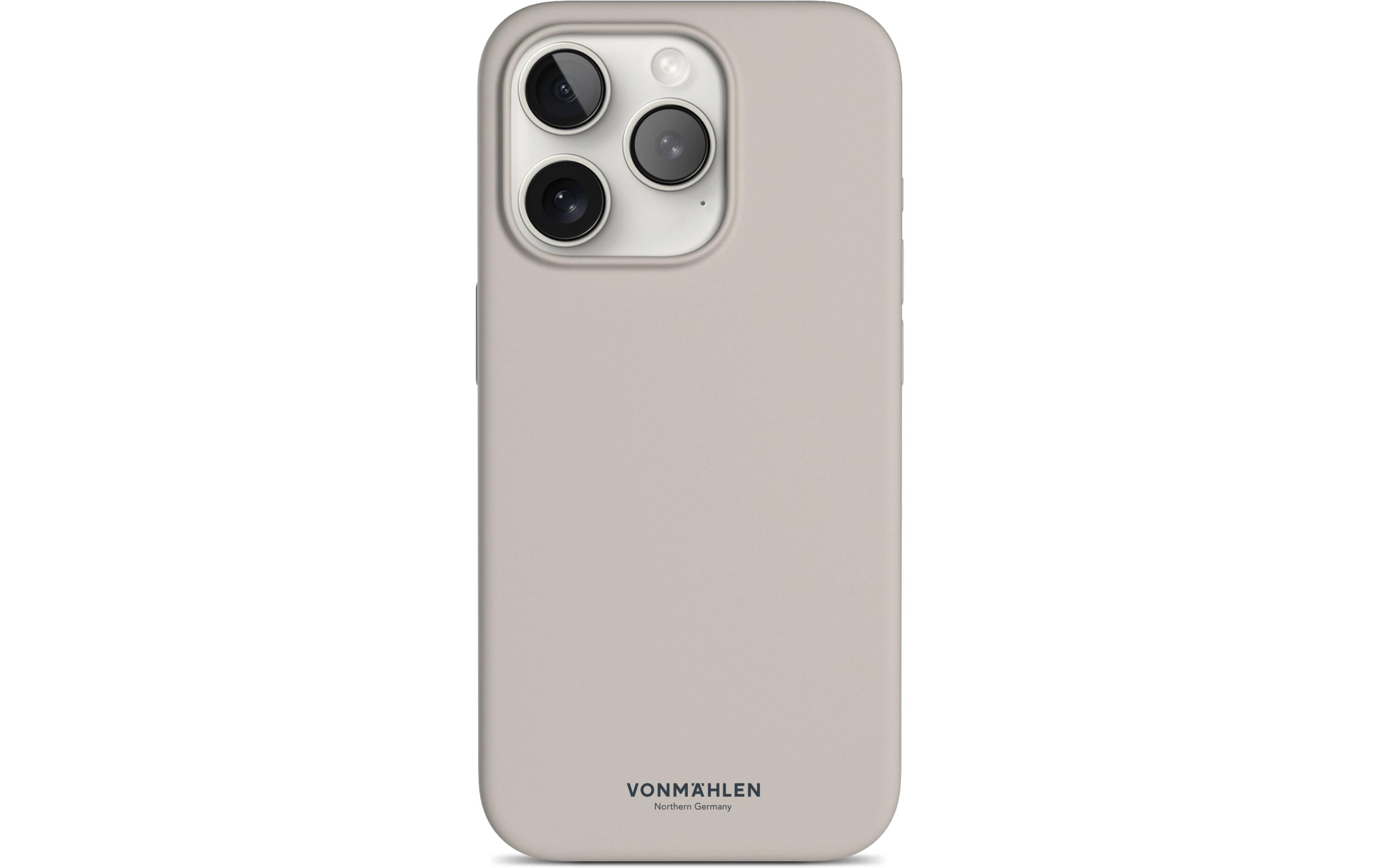 Vonmählen Eco Silicone Case Cream iPhone 15 Pro Max