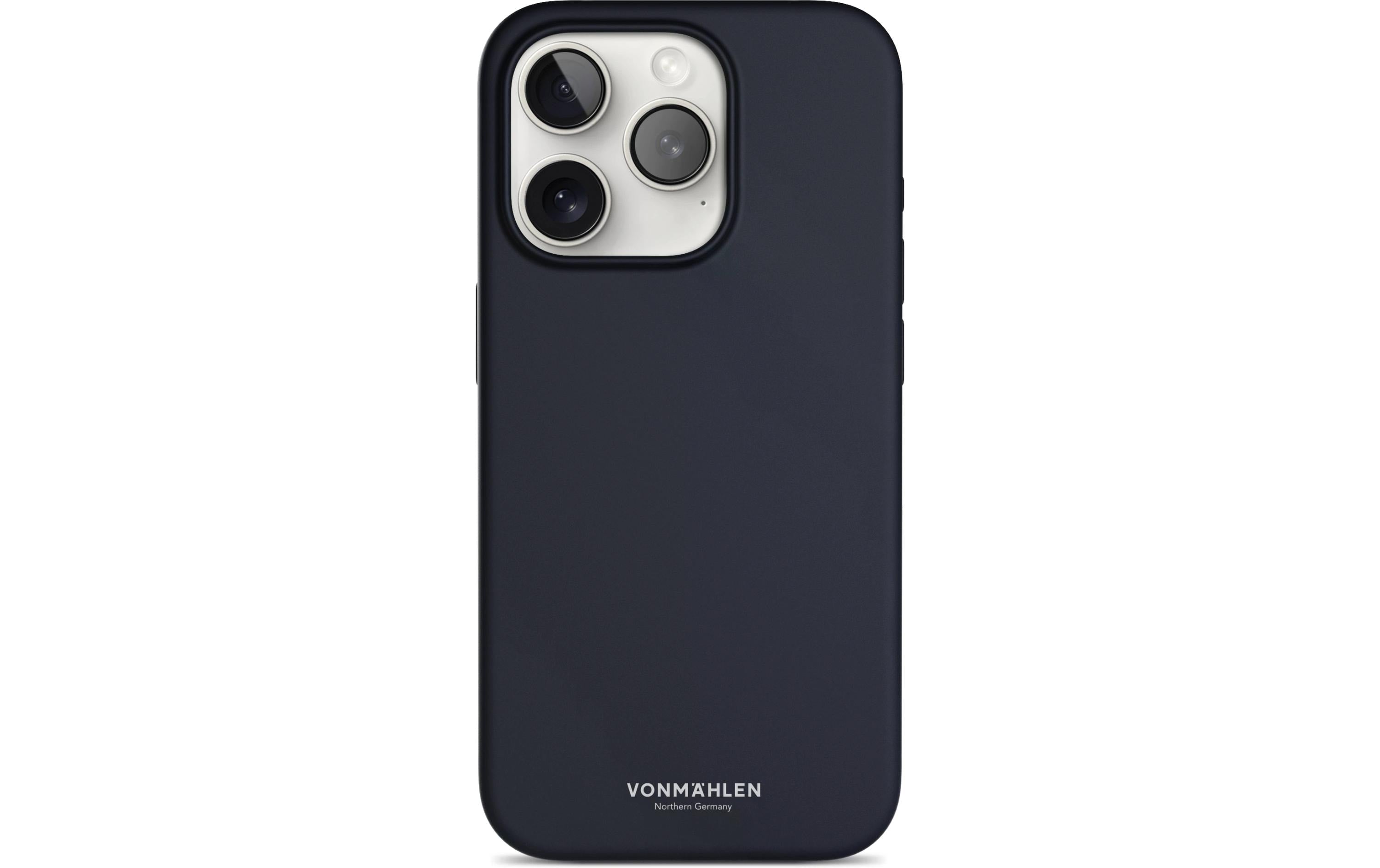 Vonmählen Eco Silicone Case Navy iPhone 15 Pro