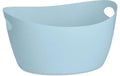 Koziol Wäschekorb Bottichelli L recycled blue, Volumen 15l