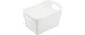 Koziol Aufbewahrungskorb BOXXX S recycled white, Volumen 1l