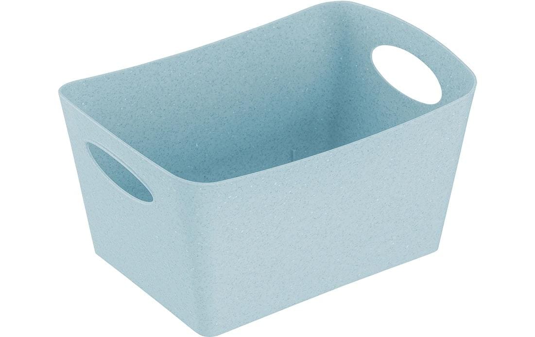 Koziol Aufbewahrungskorb BOXXX M recycled blue, Volumen 3.5l