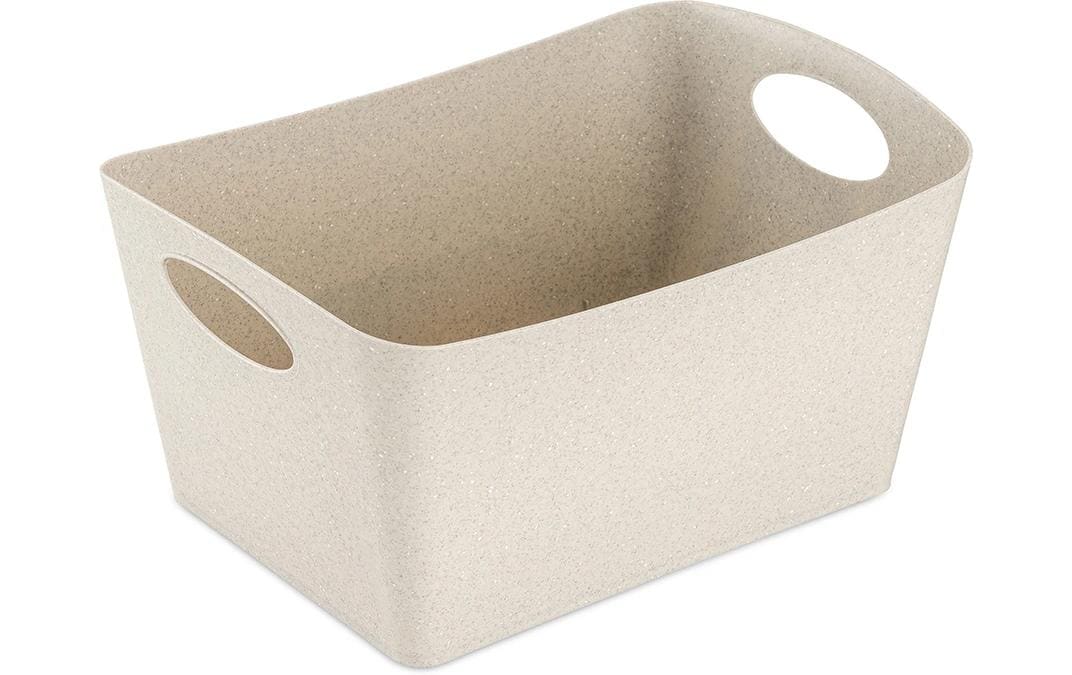Koziol Aufbewahrungskorb BOXXX M recycled desert sand, Volumen 3.5l