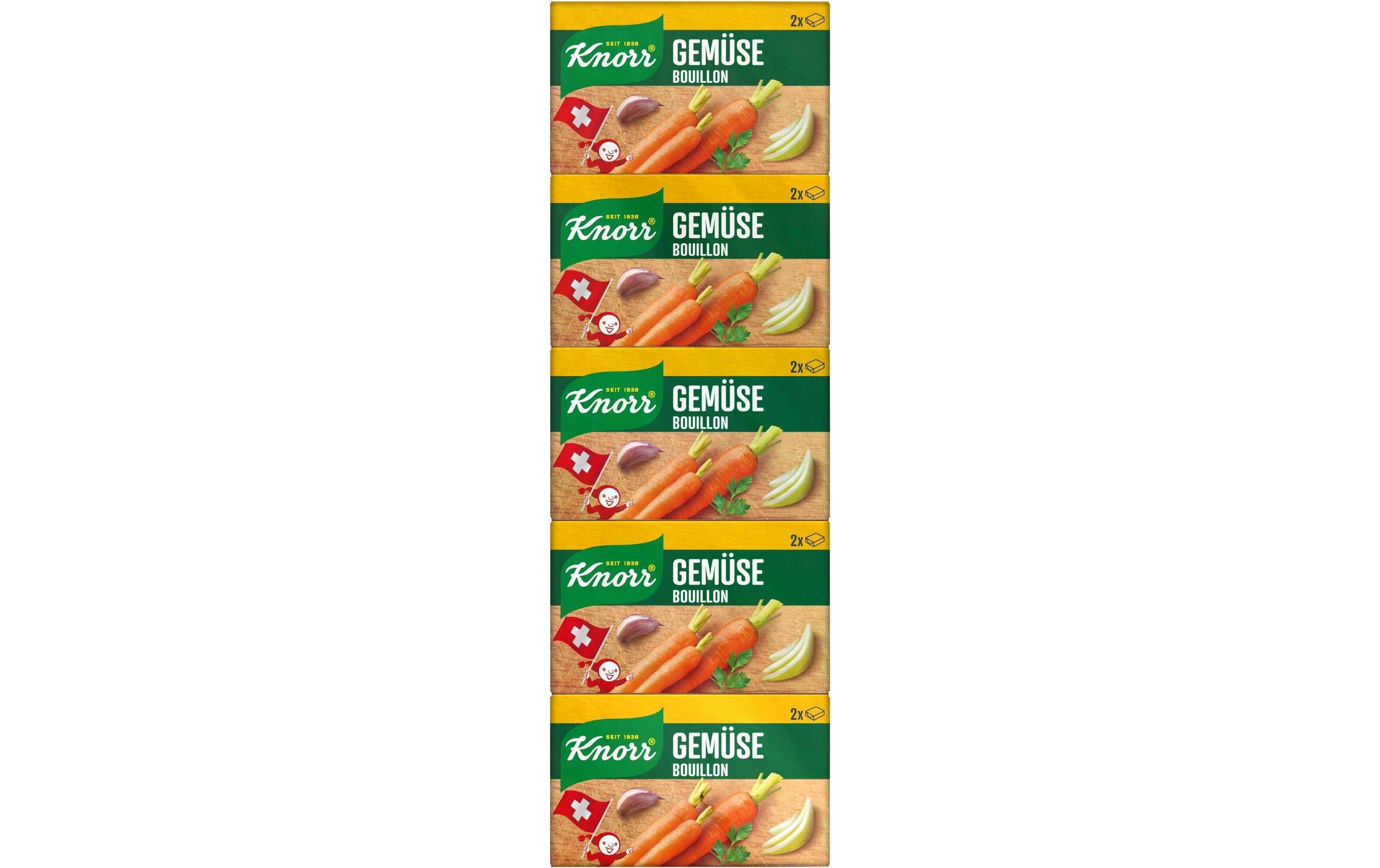 Gemüse Bouillon Stange 5 x 2 Würfel