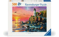 Puzzle Leuchtturm am Abend 12-99 Jahre
