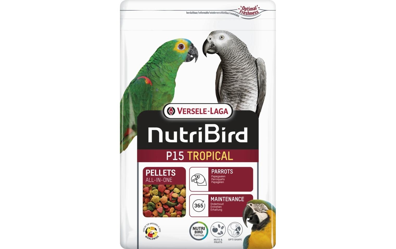 Versele-Laga NutriBird P15 Tropical, 1 kg Erhaltungsfutter