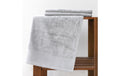 Jean&Len Duschtuch hellgrau, 70x140 cm 100% Bio-Baumwolle 550g/m2, OEKO-TEX, GOTS