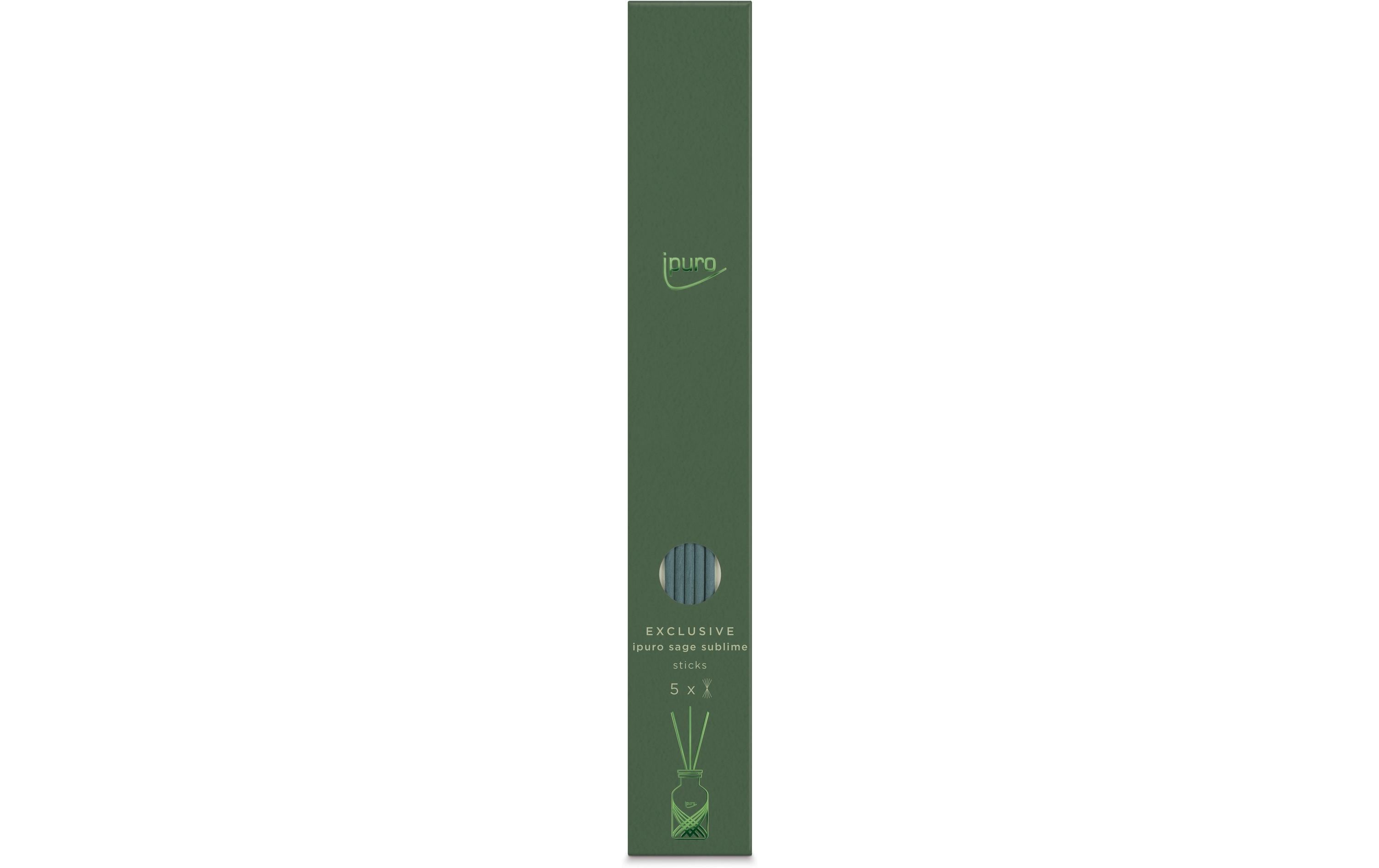 Ipuro Ersatzstäbchen sage sublime 240ml Exclusive Line, Volumen 240ml
