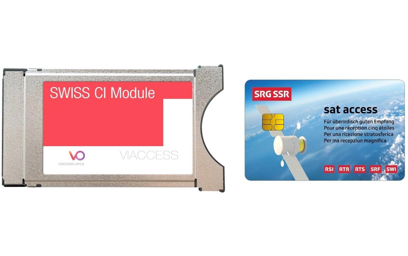 Swiss CI Module, Viaccess Modul, Dualcrypt Mit SRG SSR Karte