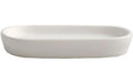 MSV Seifenschale Maonie, Weiss matt Keramik, 9x13.9x2.4 cm (BxLxH)