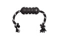 Kong Extreme Dental mit Seil schwarz, Ø 5cm, H 12cm