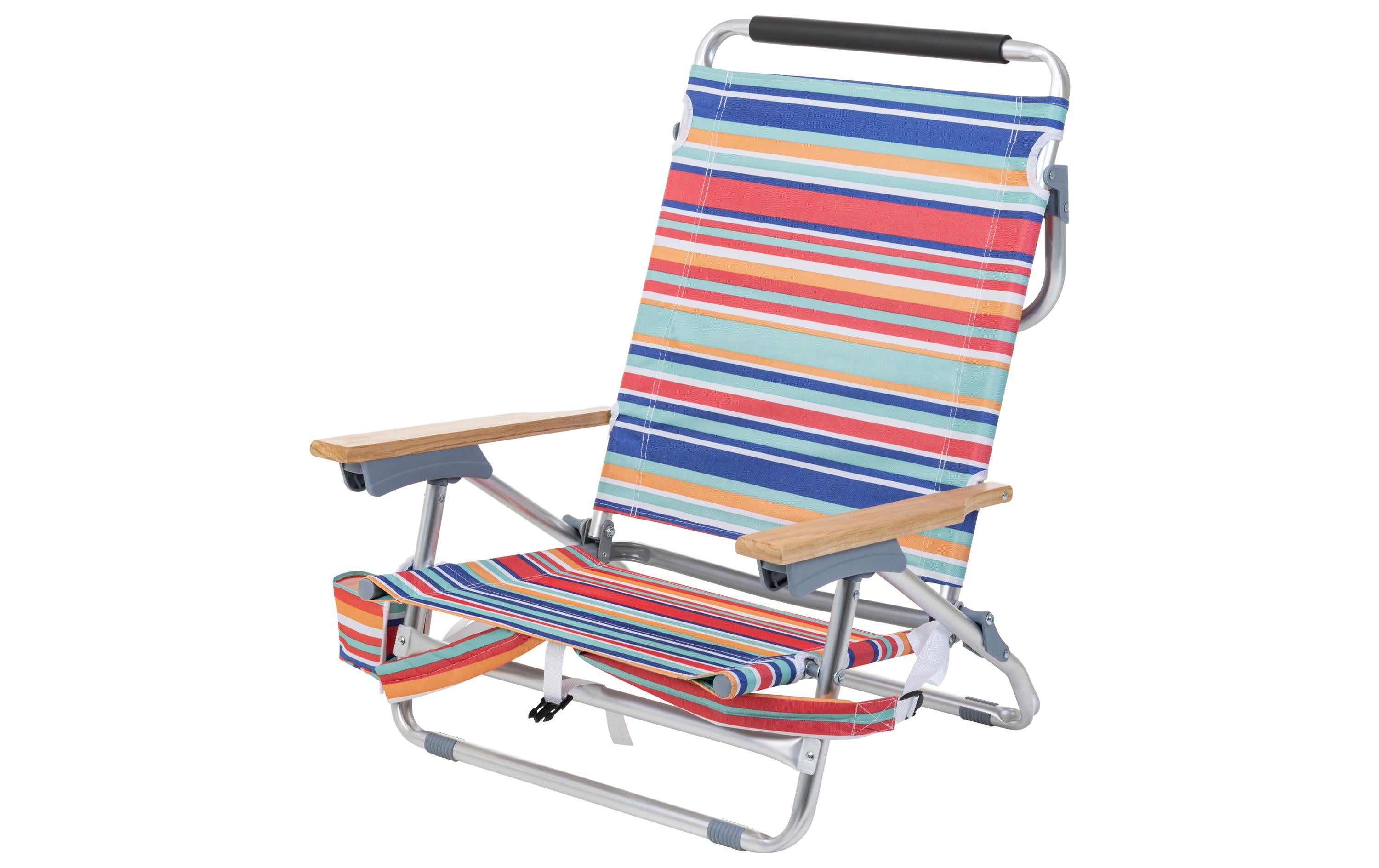 KOOR Strandstuhl Troopea multicolor 55x65x80cm, Polyester, multicolor