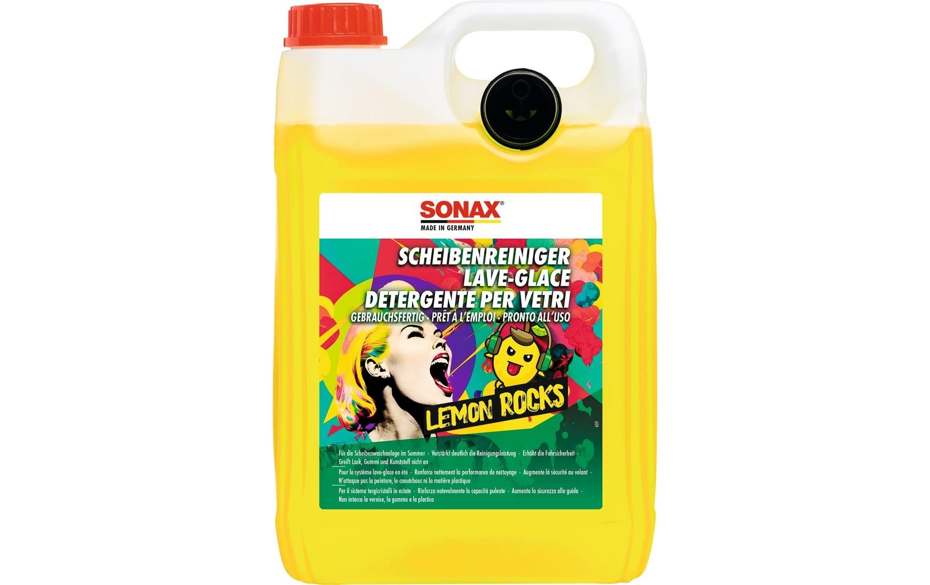 SONAX ScheibenReiniger LemonRocks gebrauchsfertig 5 l