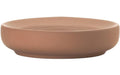 Zone Seifenschale UME Terracotta Höhe 3cm, Breite 12cm, Porzellan
