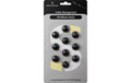MiniBeans Black 10 Stück Ø 15mm, H=10mm, schwarz