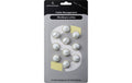 MiniBeans White 10 Stück Ø 15mm, H=10mm, weiss