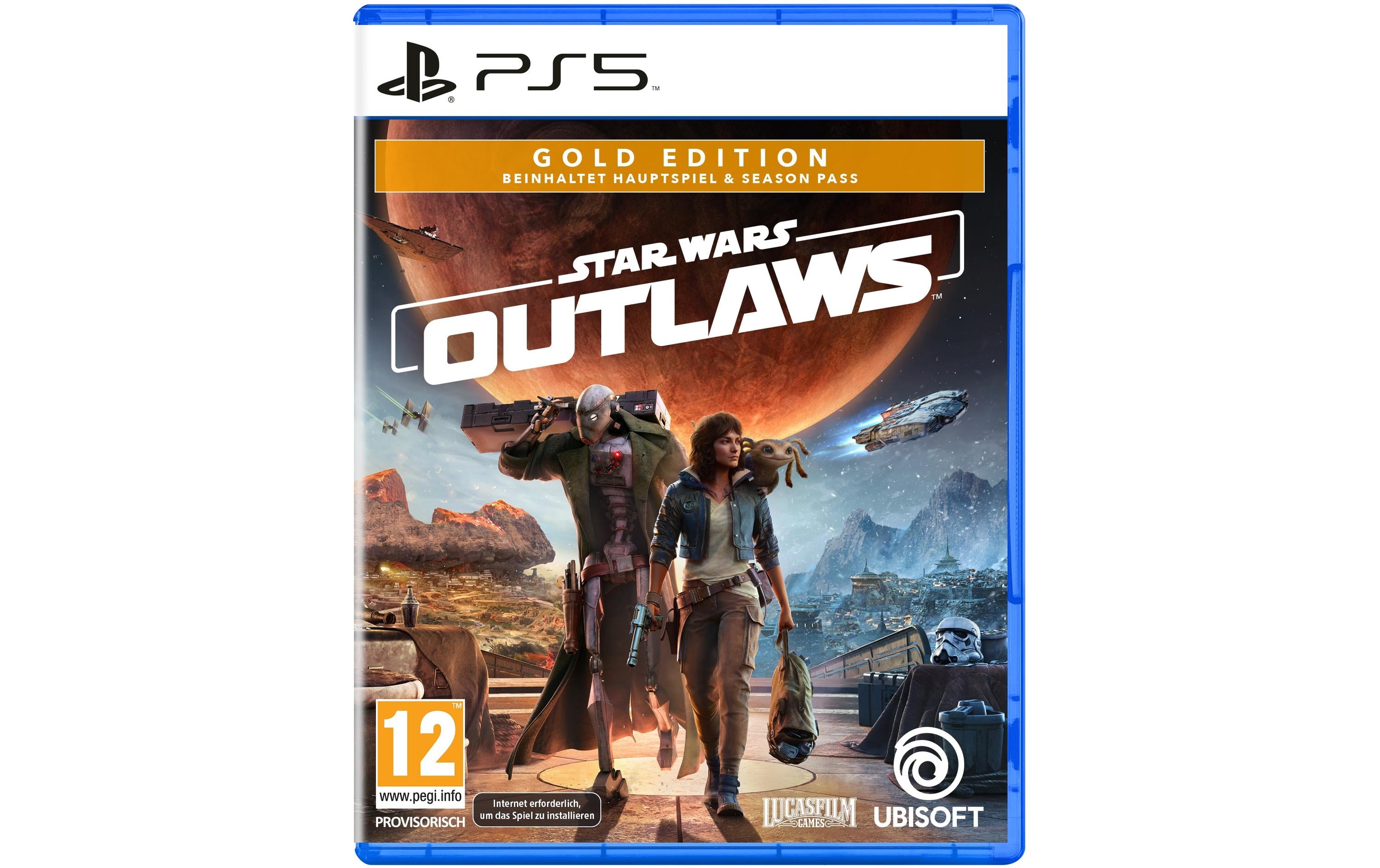 Star Wars Outlaws Gold Edition, PS5 Alter: 12+