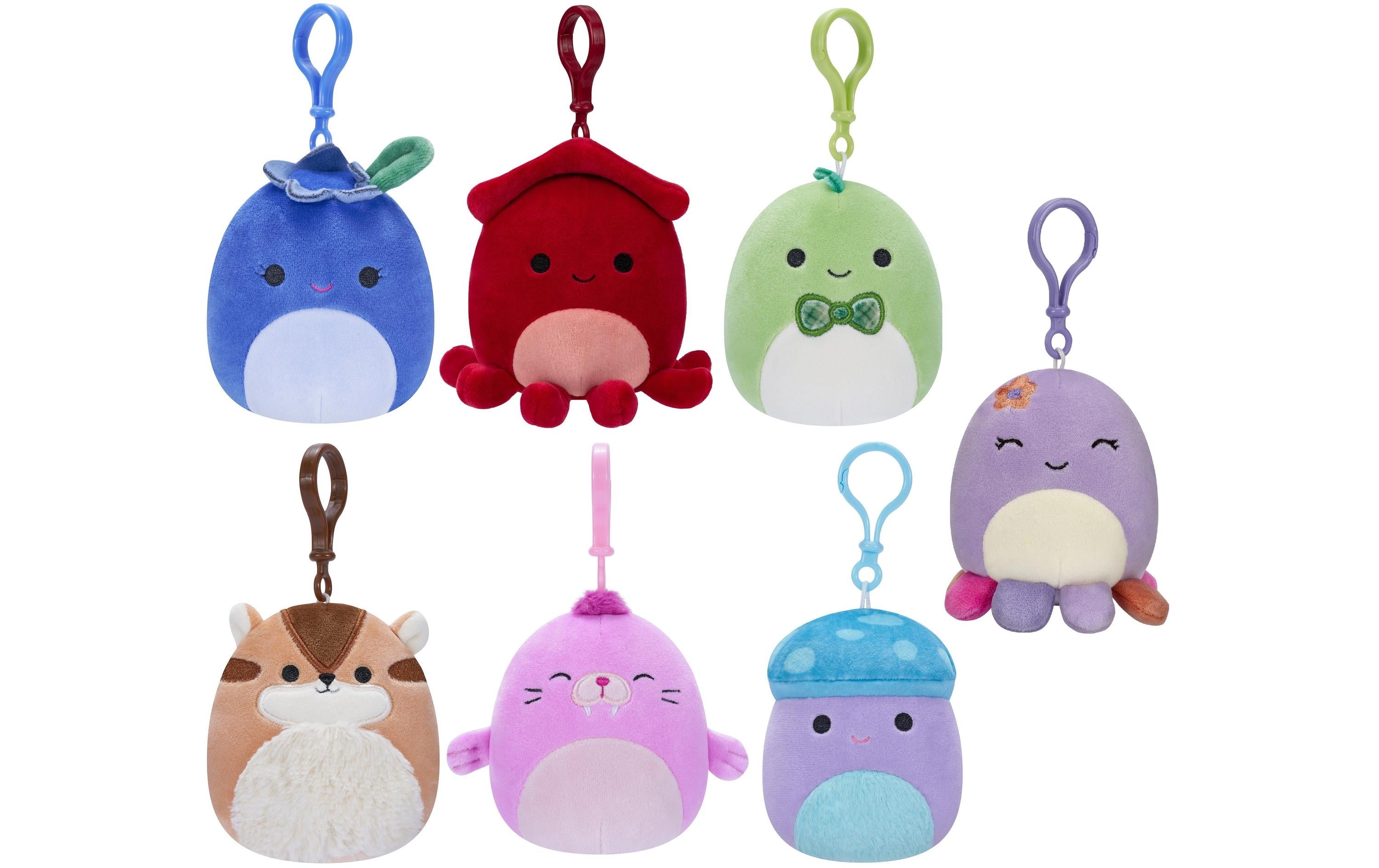 Squishmallow Clip-On Plüsch 9cm assortiert