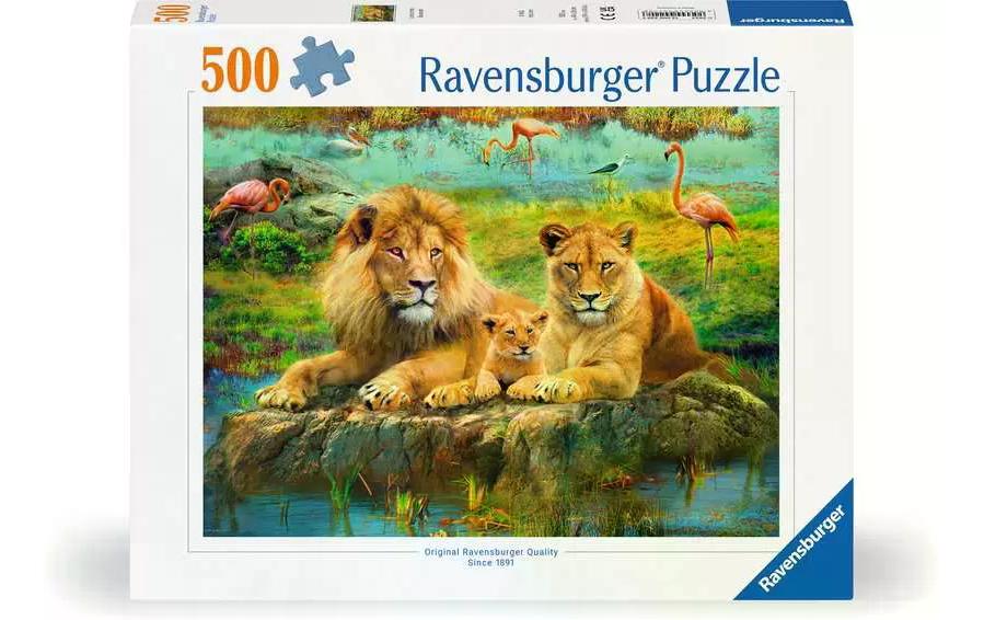 Puzzle LLöwen in der Savanne 12-99 Jahre