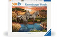 Puzzle Zebras am Wasserloch 12-99 Jahre