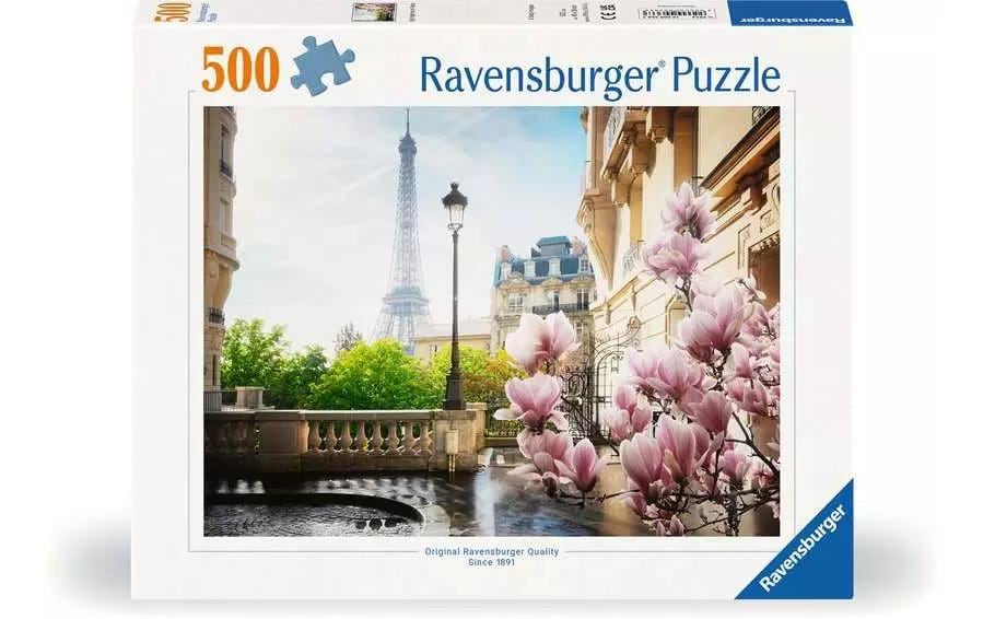 Puzzle Frühling in Paris 12-99 Jahre