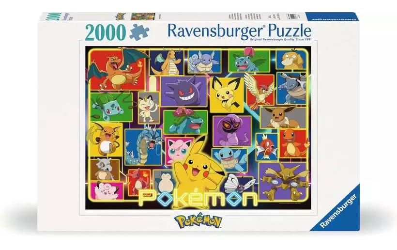 Puzzle Leuchtende Pokémon 14-99 Jahre