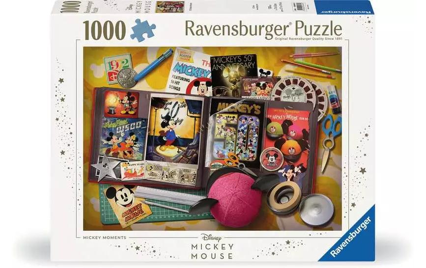 Puzzle 1970 Mickey Moments 14-99 Jahre