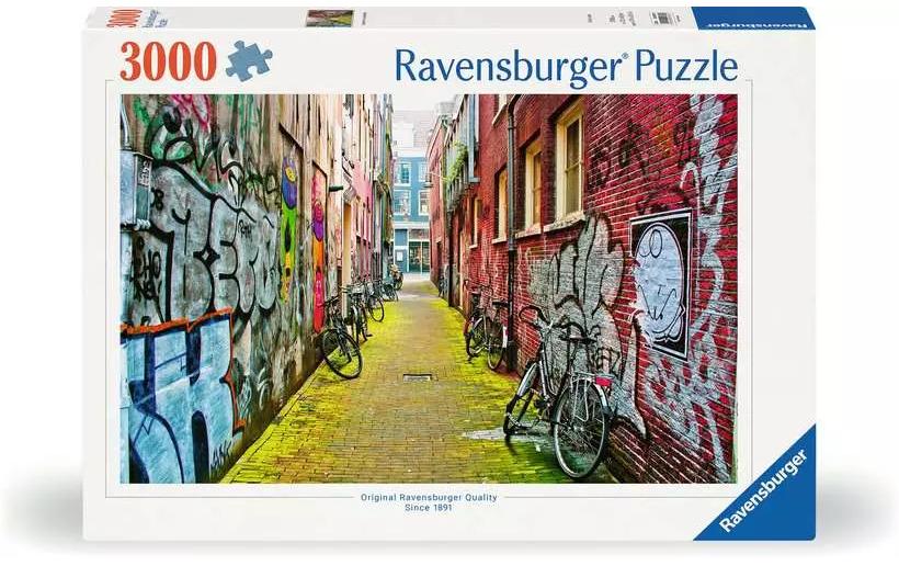 Puzzle Street Art in Amsterdam 14-99 Jahre