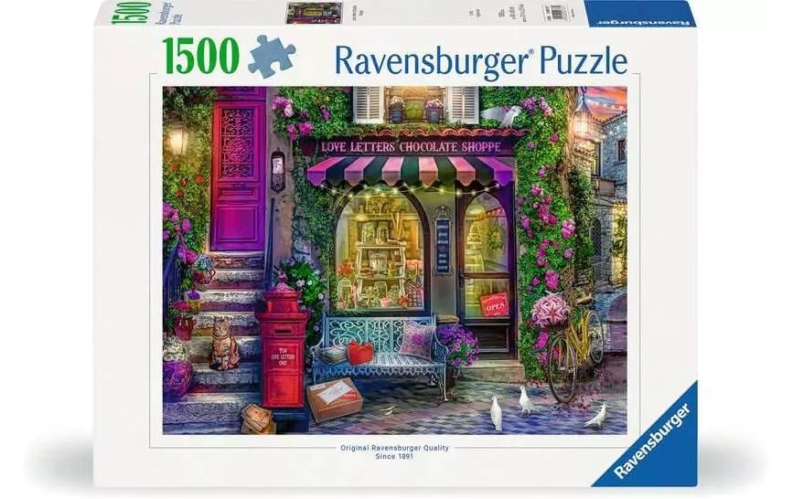 Puzzle Liebesbriefe und Schokolade 14-99 Jahre
