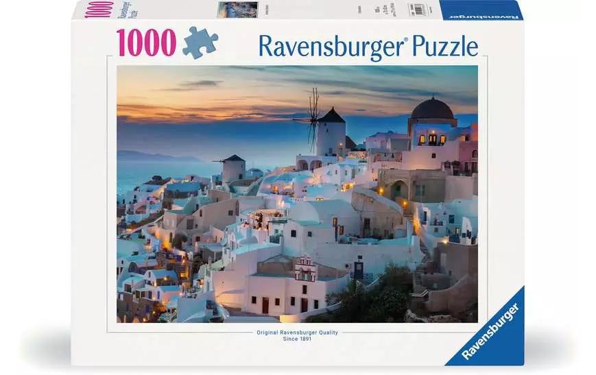 Puzzle Abend über Santorini 14-99 Jahre
