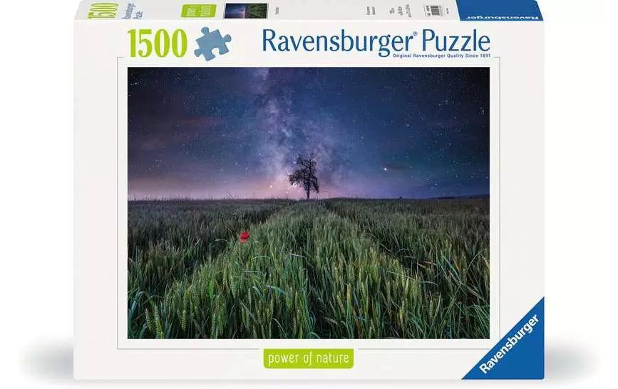 Puzzle Nachthimmel über dem Kornfeld 14-99 Jahre