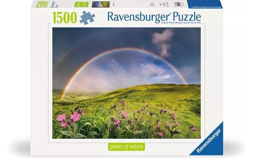 Puzzle Spektakulärer Regenbogen 14-99 Jahre