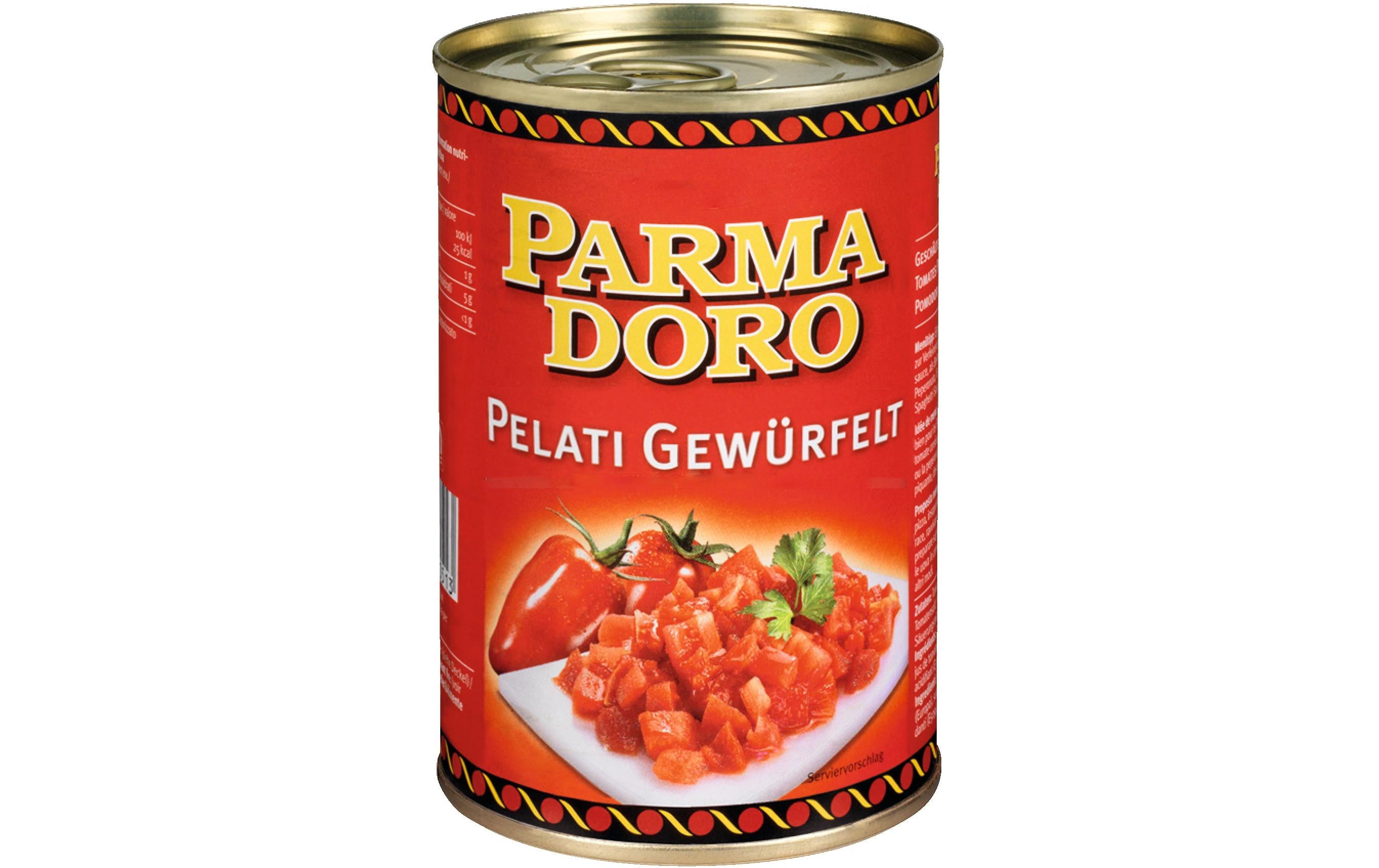 Pelati gewürfelt 395g