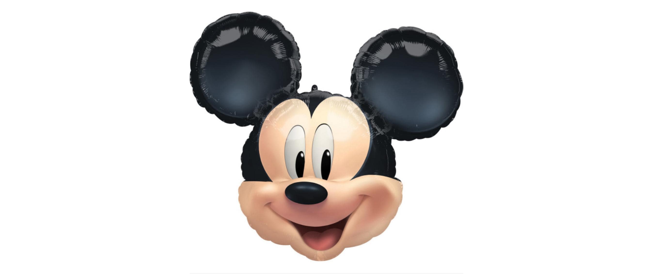 Mickey Folienballon 63 x 55 cm, Automatikventil