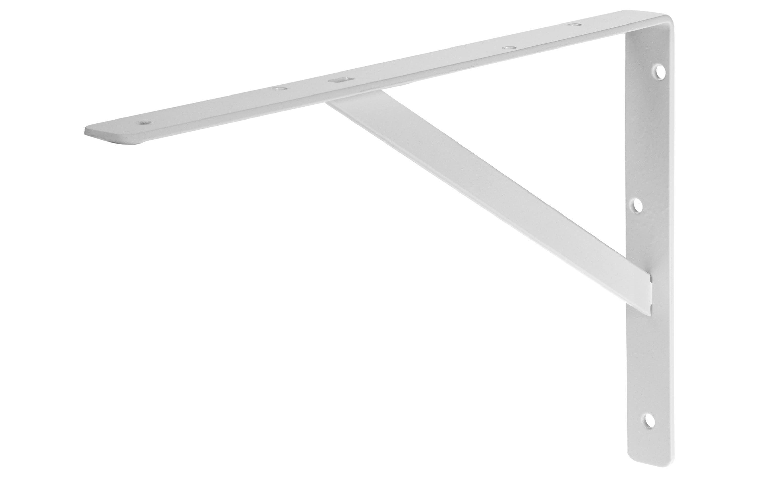 Stegkonsole weiss, 500x330x30mm
