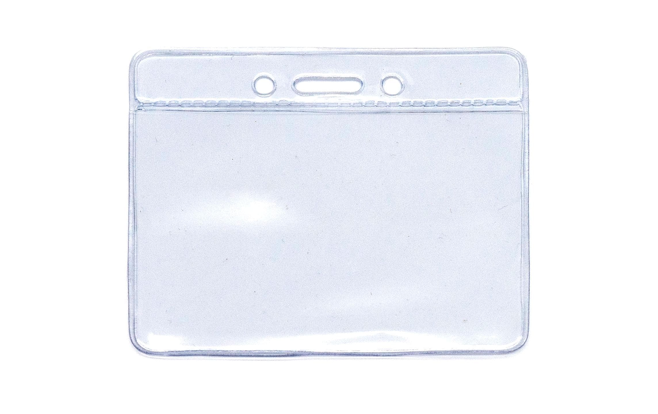 Ausweishülle 86x54mm AWQ13 Querloch / 2 Rundlöcher, 100 Stück