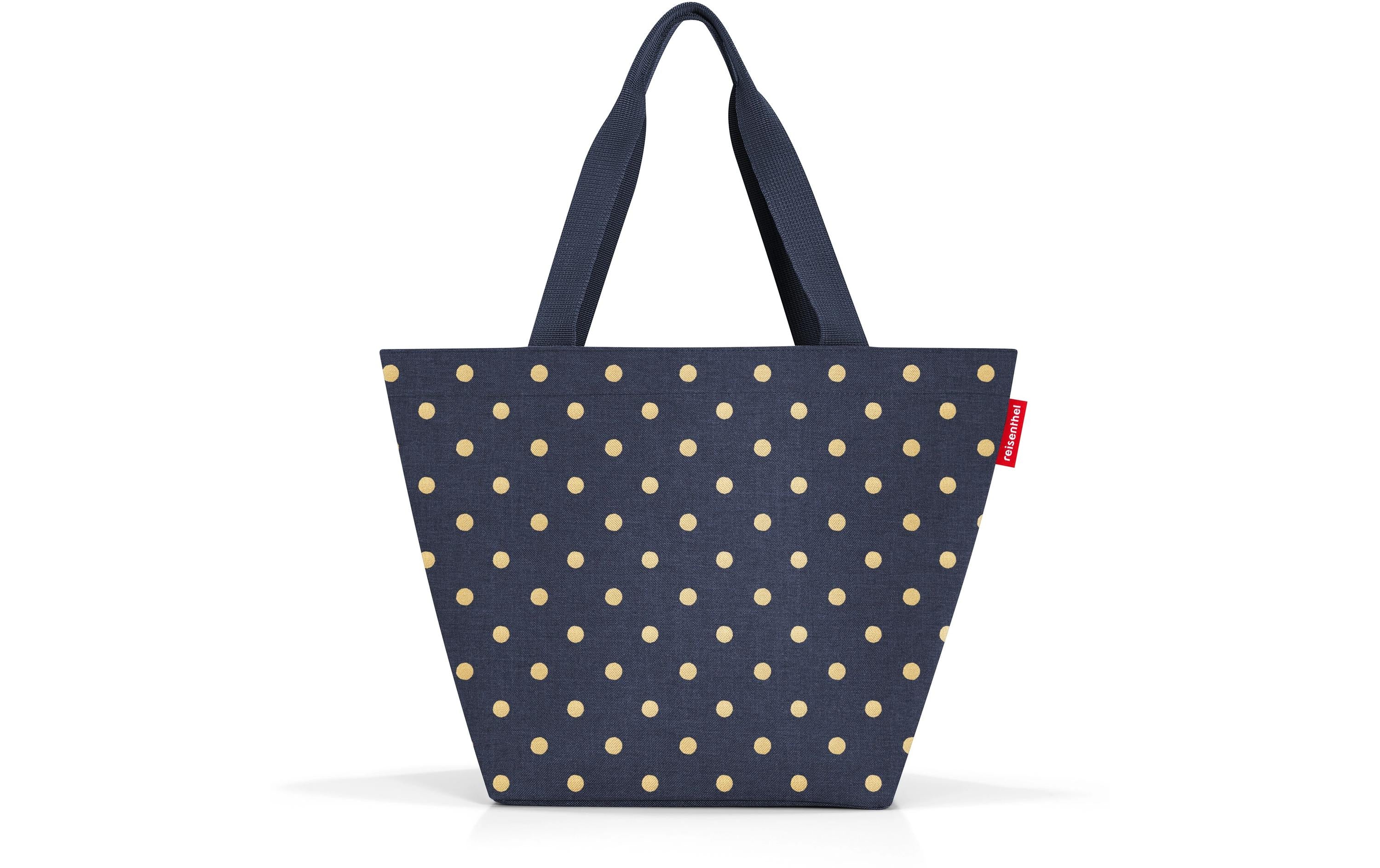 Reisenthel Tasche shopper M metallic dots blue