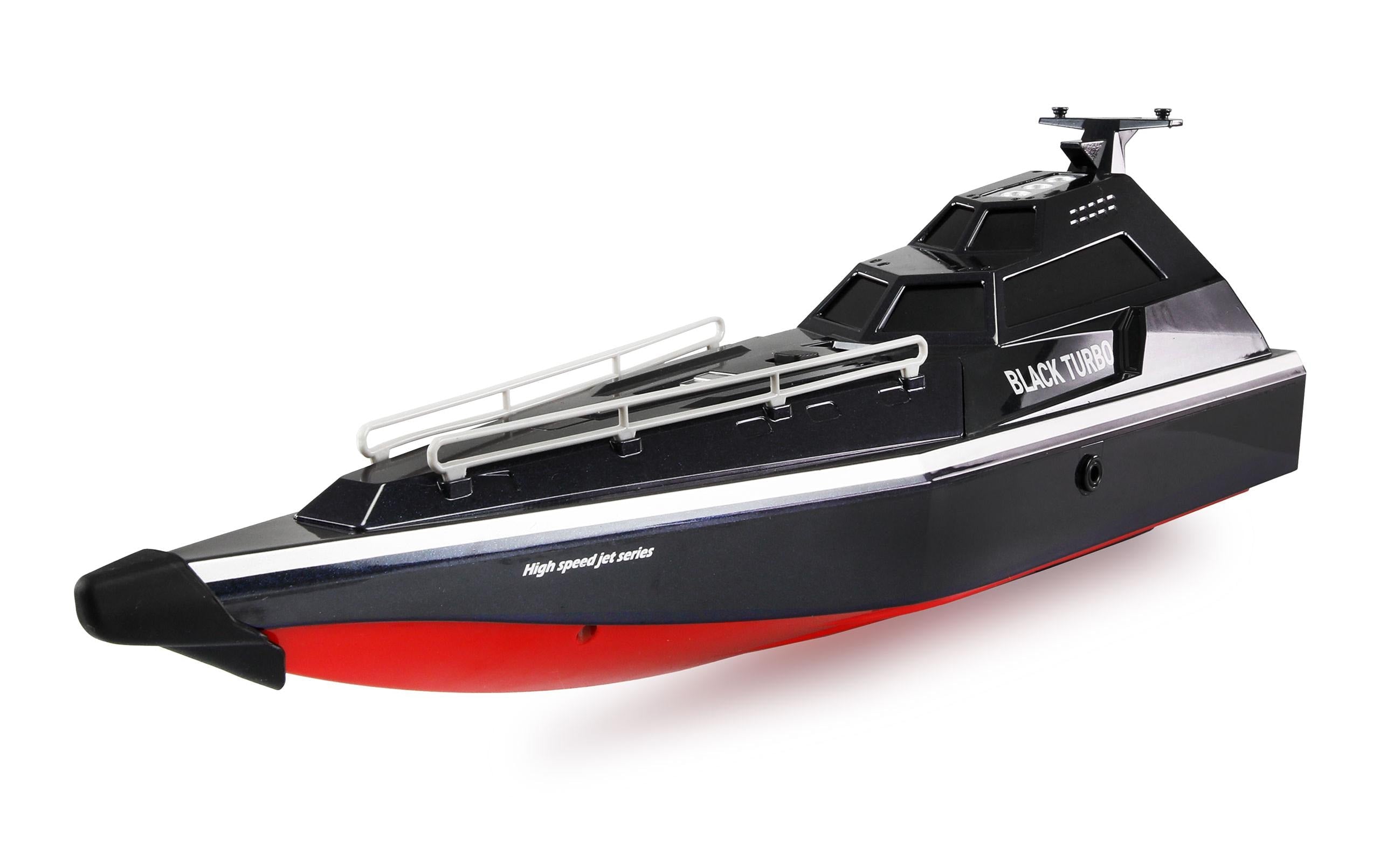 Amewi Black Turbo Militärboot 420mm Schwarz